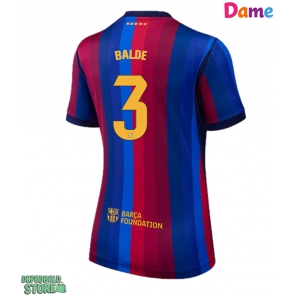 Barcelona Alejandro Balde #3 Replika Hjemmebanetrøje Dame 2026-27 Kortærmet